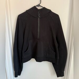 Lululemon Black Scuba Ctop zip up Hoodie